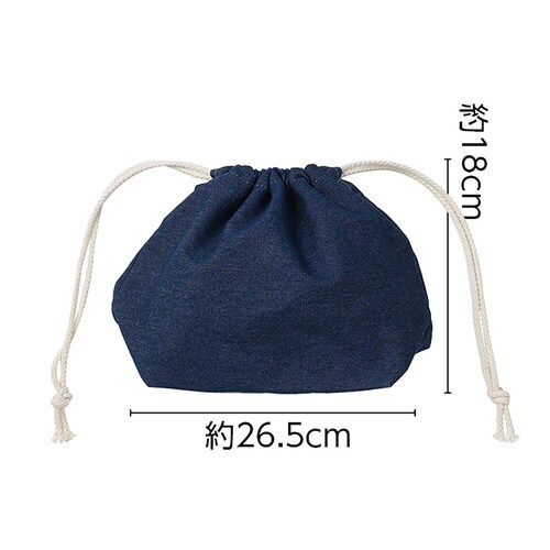 デニムレッスンバッグセット