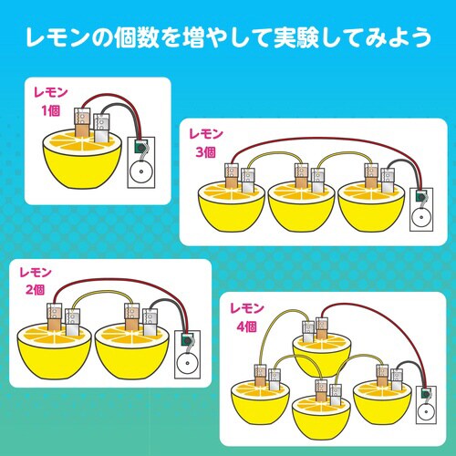 簡単!レモン電池キット
