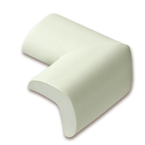 コーナーガードクッション白 角タイプ4個組