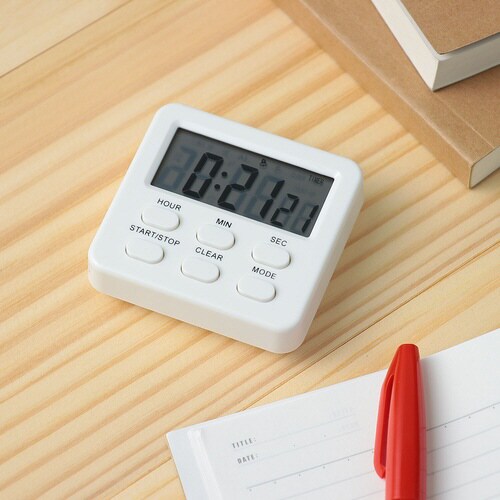 学習用デスクタイマー 時計機能付き