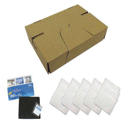 段ボールトイレセット/ナチュラル