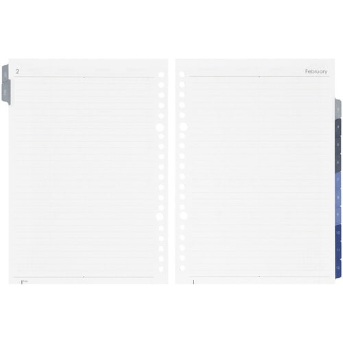 26年ルーズリーフダイアリーA5 20穴月間