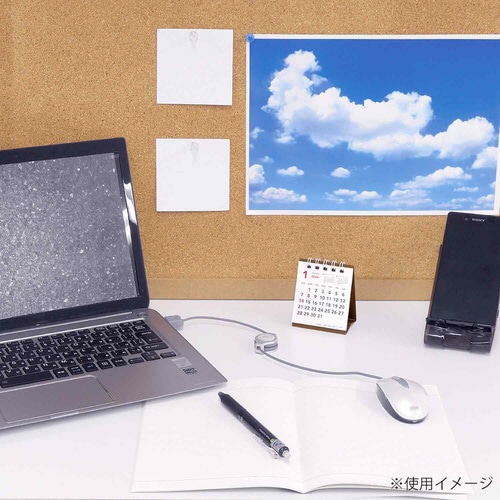 26年ベーシック プチプチ 卓上カレンダー