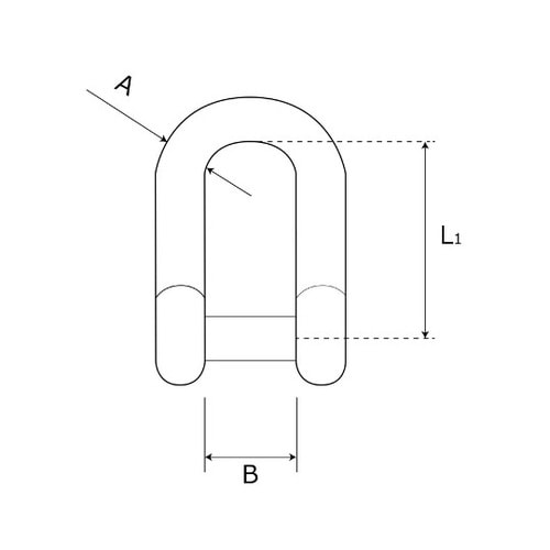 15−305 ネジシャックル 19mm