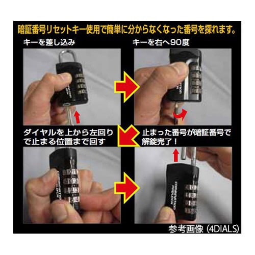 N−1262 パドロックRK4DIALS