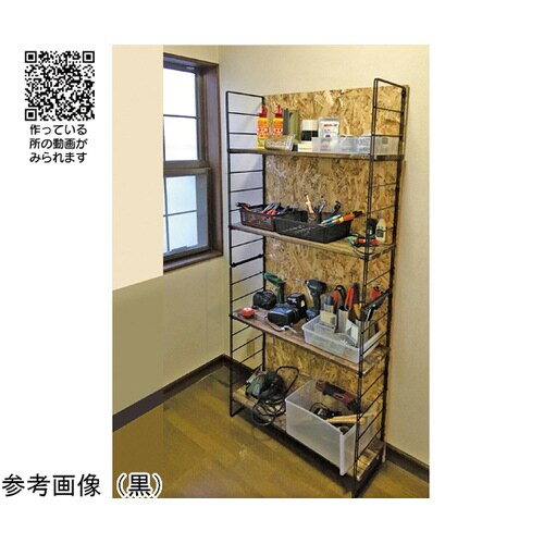 DL−641 4枚用 棚パネル 黒