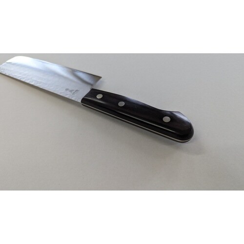 黒合板柄青紙鋼梨地砥包丁