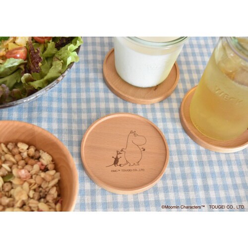 木のコースター