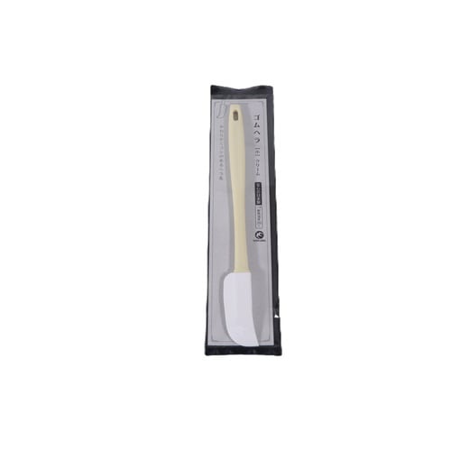 PC柄シリコンゴムヘラ 小 クリーム