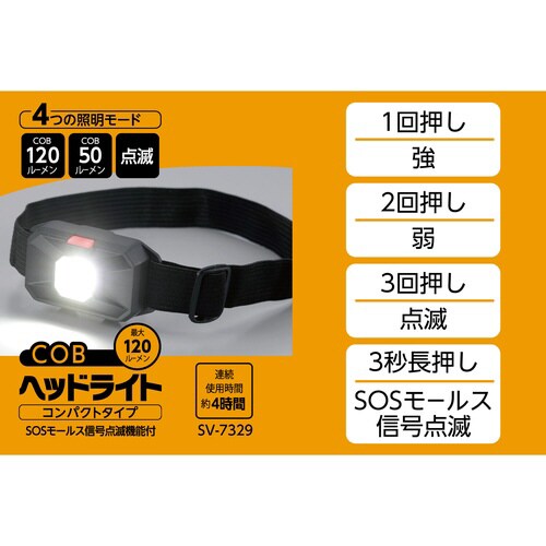 COBヘッドライト