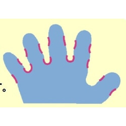 #2750 FG超ピタ手袋 クリア M