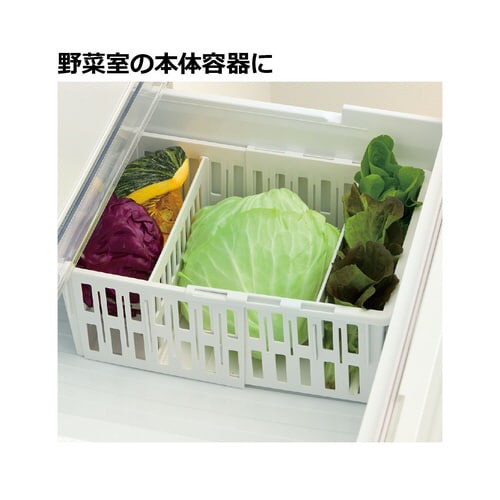 トトノ 野菜冷凍室 伸縮ストッカー