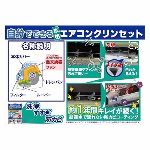 エアコンクリンセット