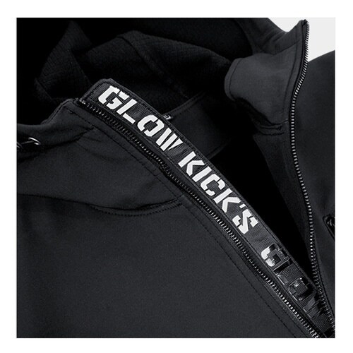 長袖パーカー ブラック