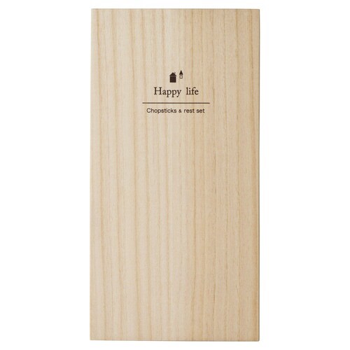 桐箱箸置付夫婦箸