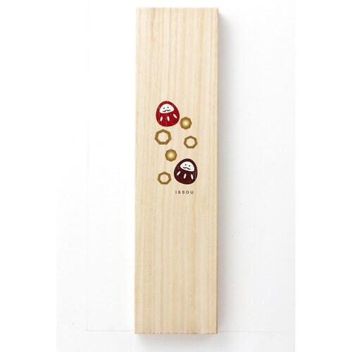 吉兆桐箱箸置き付