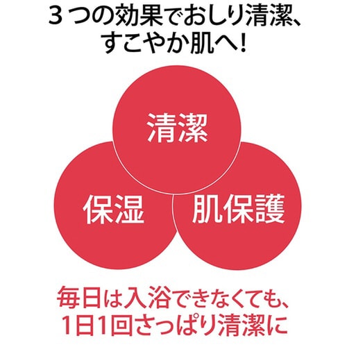 おしり洗浄液エッセンス付替え