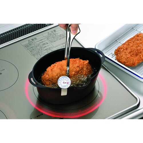 プチオーバル揚げ鍋 15×20cm