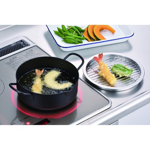 重なるバット付 鍋 20cm