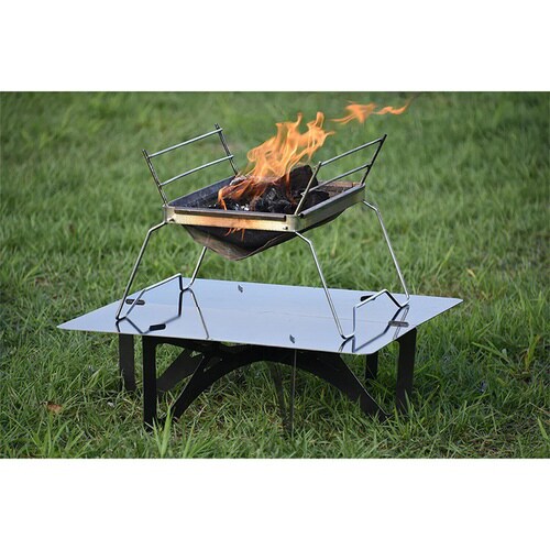 黒皮 焚き火テーブル