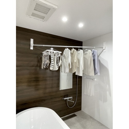 LN浴室壁用竿受け2個組