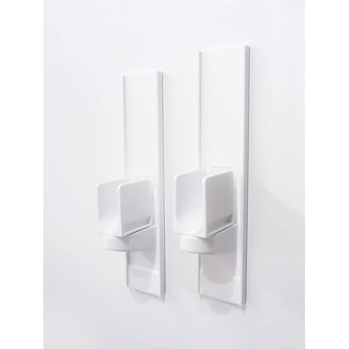 LN浴室壁用竿受け2個組