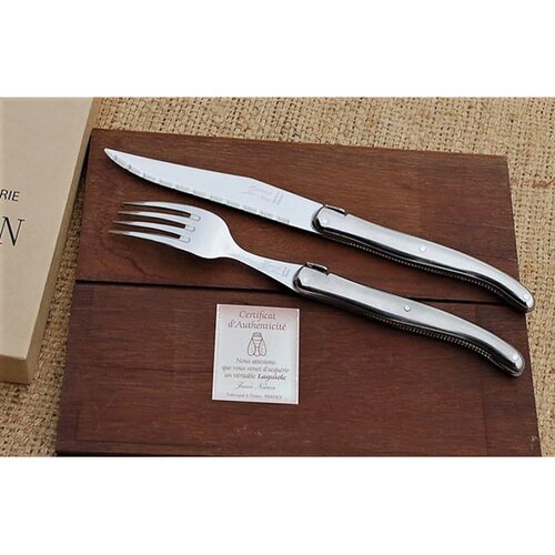 ステンレスハンドル ディナーナイフ フォーク