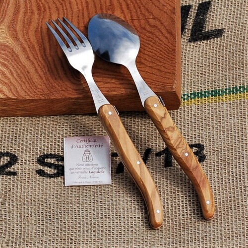 オリーブハンドル スプーン フォーク