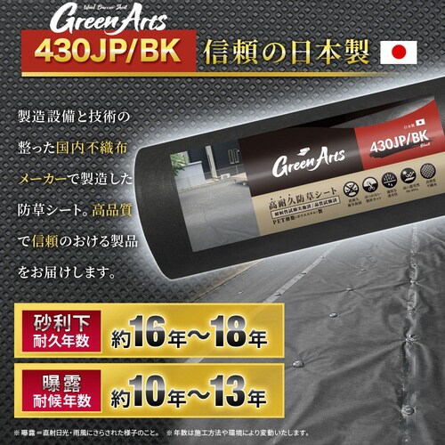 Green Arts 430JPBK ブラッ