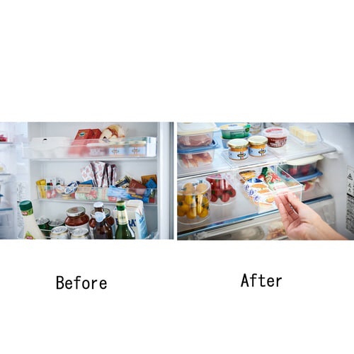 I−533 冷蔵庫トレーワイド クリア