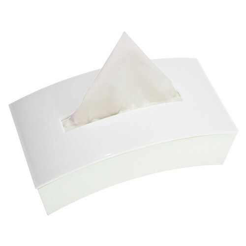 I−450 ティッシュケースBOW ホワイト