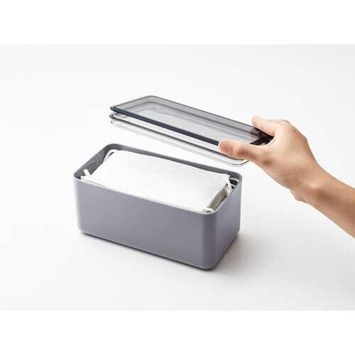 マスク保管ケース グレー