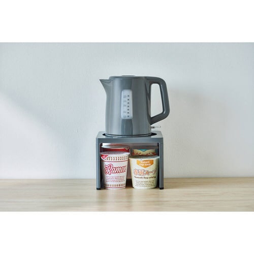 電気ケトルラック グレー