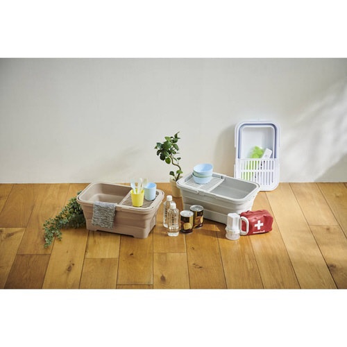 折畳めるバスケット 15L