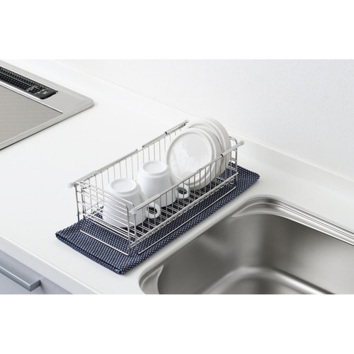 シンク中使える伸縮水切カゴ