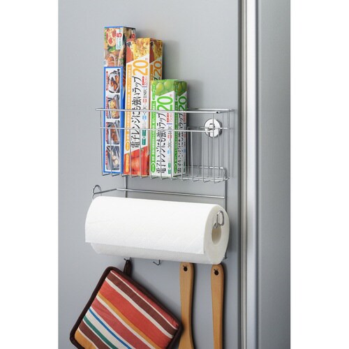 冷蔵庫ラップペーパーホルダー