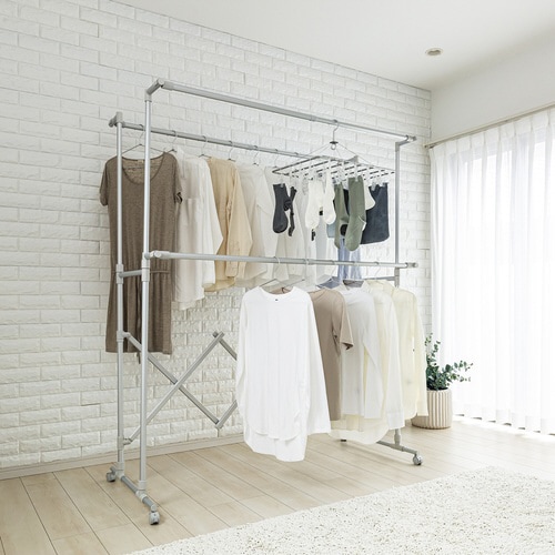 アルミランドリースタンド