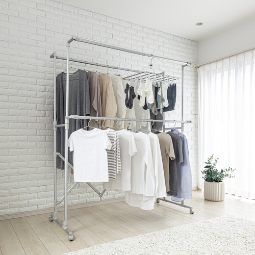 アルミランドリースタンド