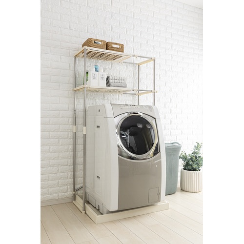 SJC SSR−20 ステンレス洗濯機ラック