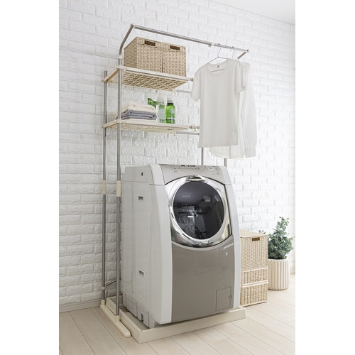 SJC SSR−40 ステンレス洗濯機ラック