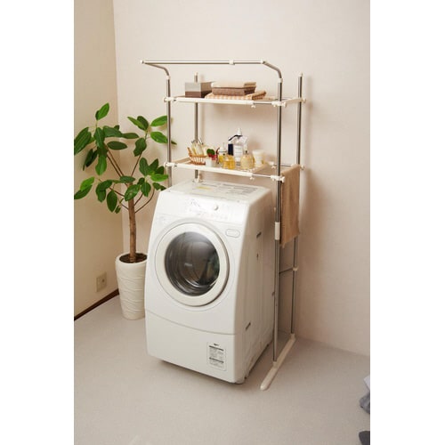 SJC SSR−40 ステンレス洗濯機ラック