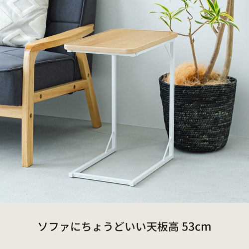NK−332スクエアサイドテーブル ラテNA