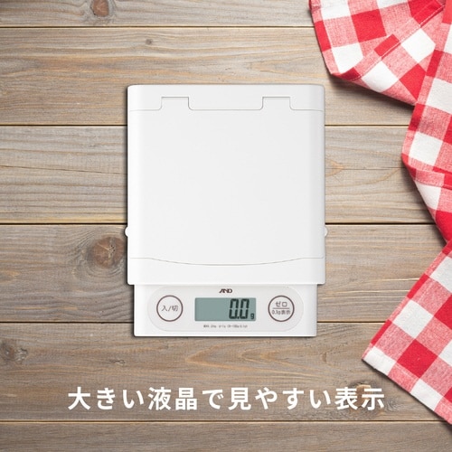 レタースケール対応ホームスケール 白