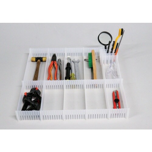 蝶プラ キララポキポキ仕切板No.6 ナチュラル(