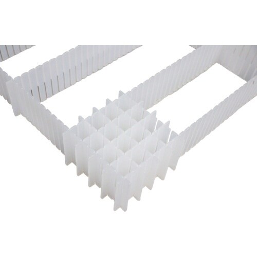 蝶プラ キララポキポキ仕切板No.6 ナチュラル(