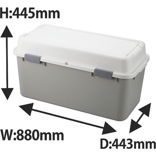 JEJアステージ ホームボックスライトグレー 88