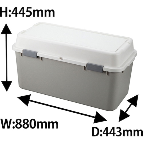 JEJアステージ ホームボックスライトグレー 88