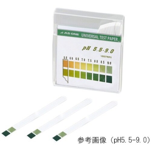 AS pH試験紙 スティックpH5.5−9.0 (