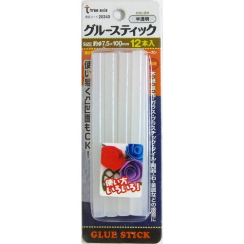 THREEAXIS グルースティック 半透明12本