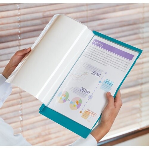 KING JIM 【売切廃番】二つ折りクリアーファ